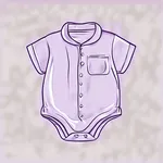 soft lavender onesie image